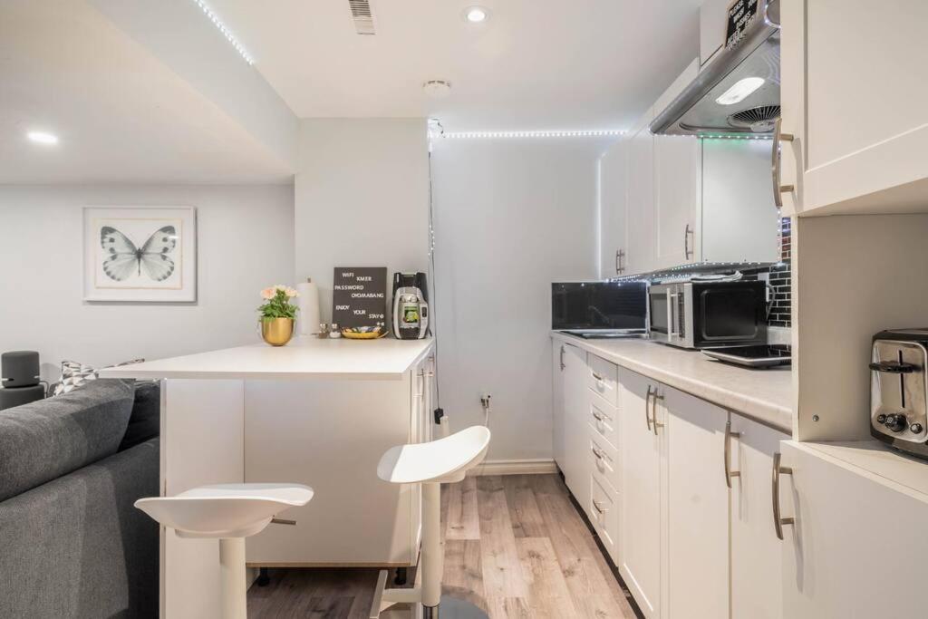 Apartamento Cozy Nest Basement Unit Hamilton Exterior foto
